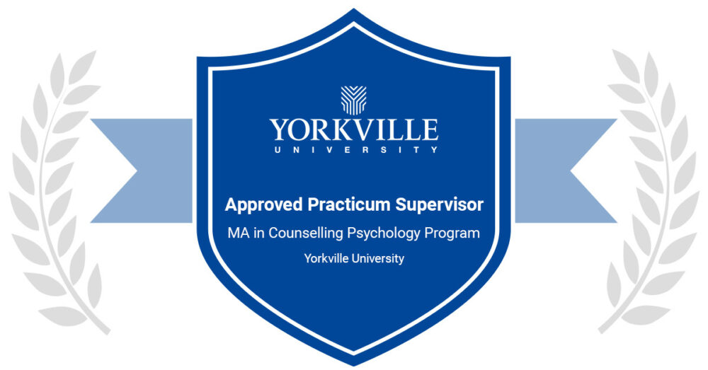 Yorkville University – Approved Practicum Supervisor Badge